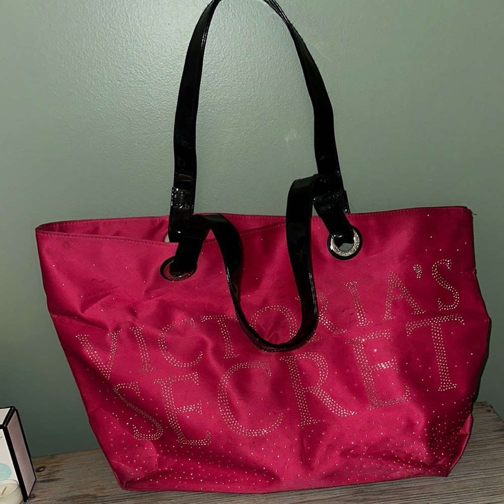 Victoria's Secret Red Tote Bag